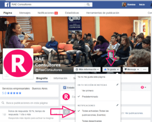 FAN PAGE de RaeConsultores.com