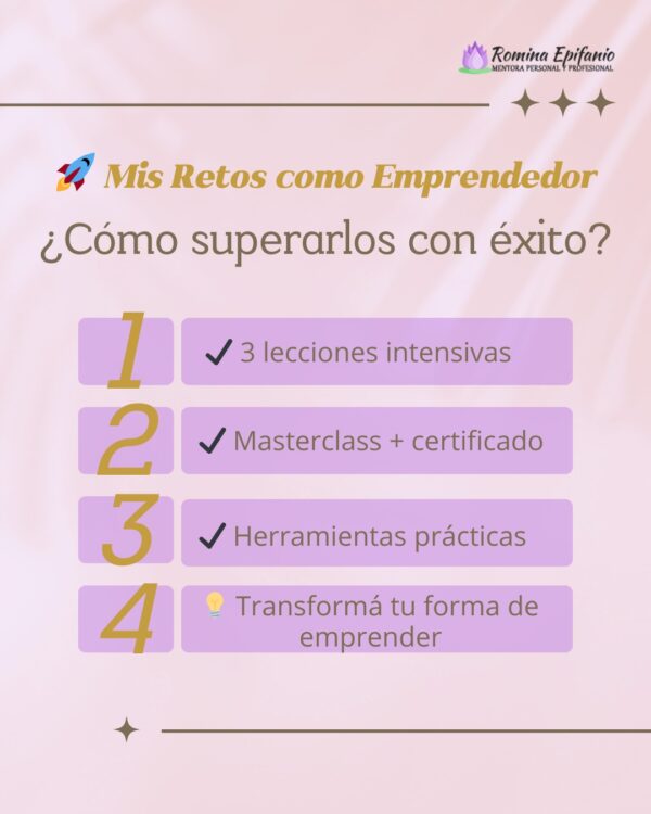 Mis Retos como Emprendedor – ¿Cómo Superarlos con Éxito? - Imagen 2