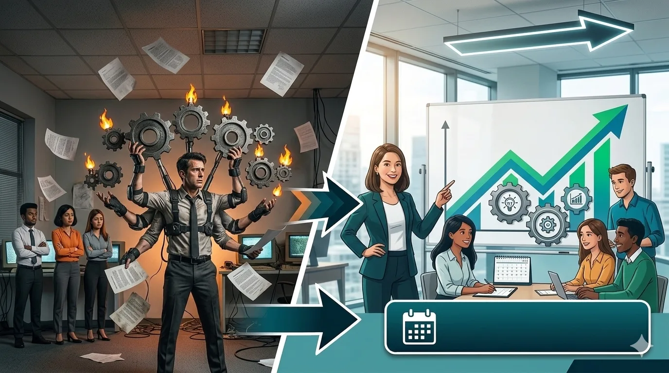 Cuando tu empresa funciona, pero depende demasiado de vos