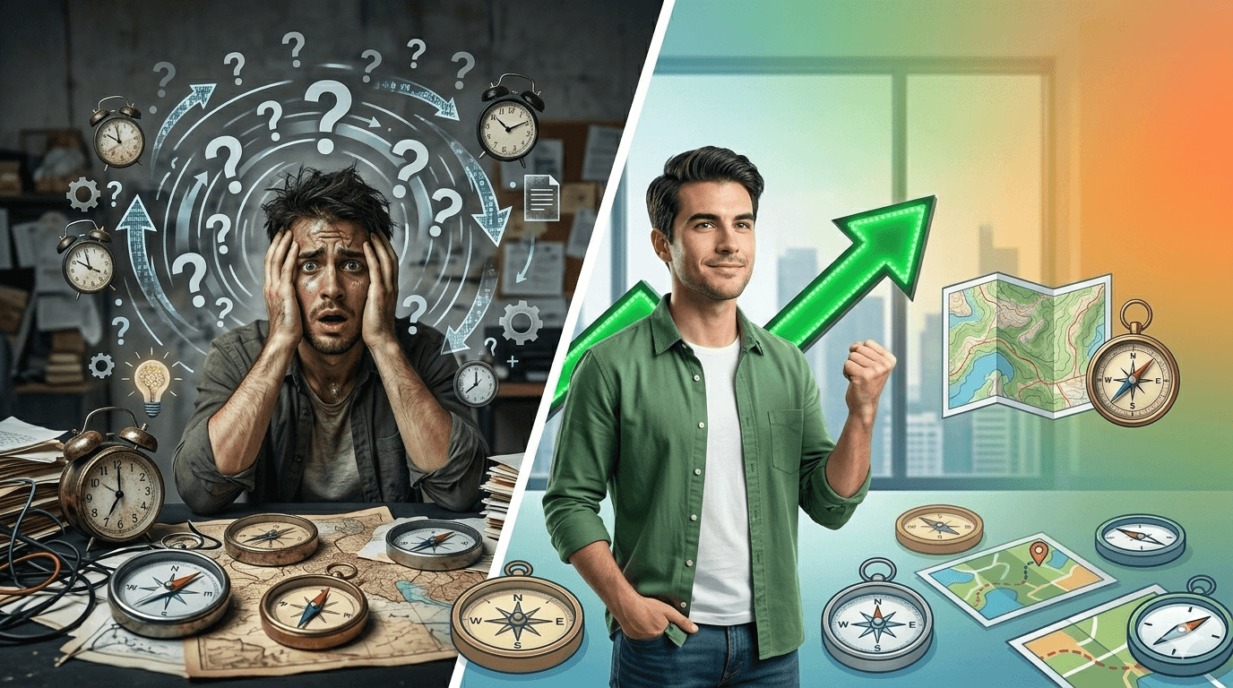 Cuando querés emprender (o crecer) pero sentís que estás girando en círculos