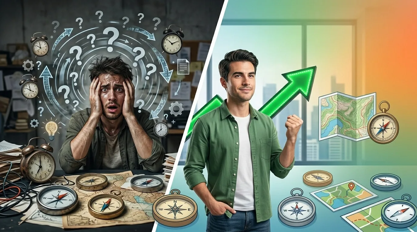 Cuando querés emprender (o crecer) pero sentís que estás girando en círculos